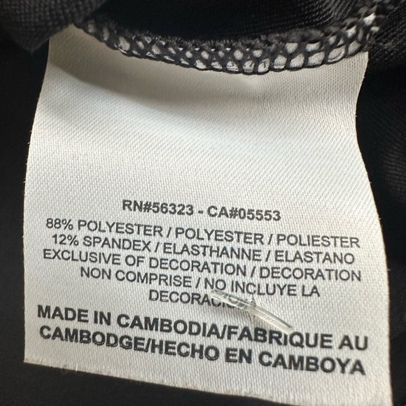 Nike Golf Women’s Golf Dri Fit Sleeveless Top size Small Black and white - Picture 6 of 10